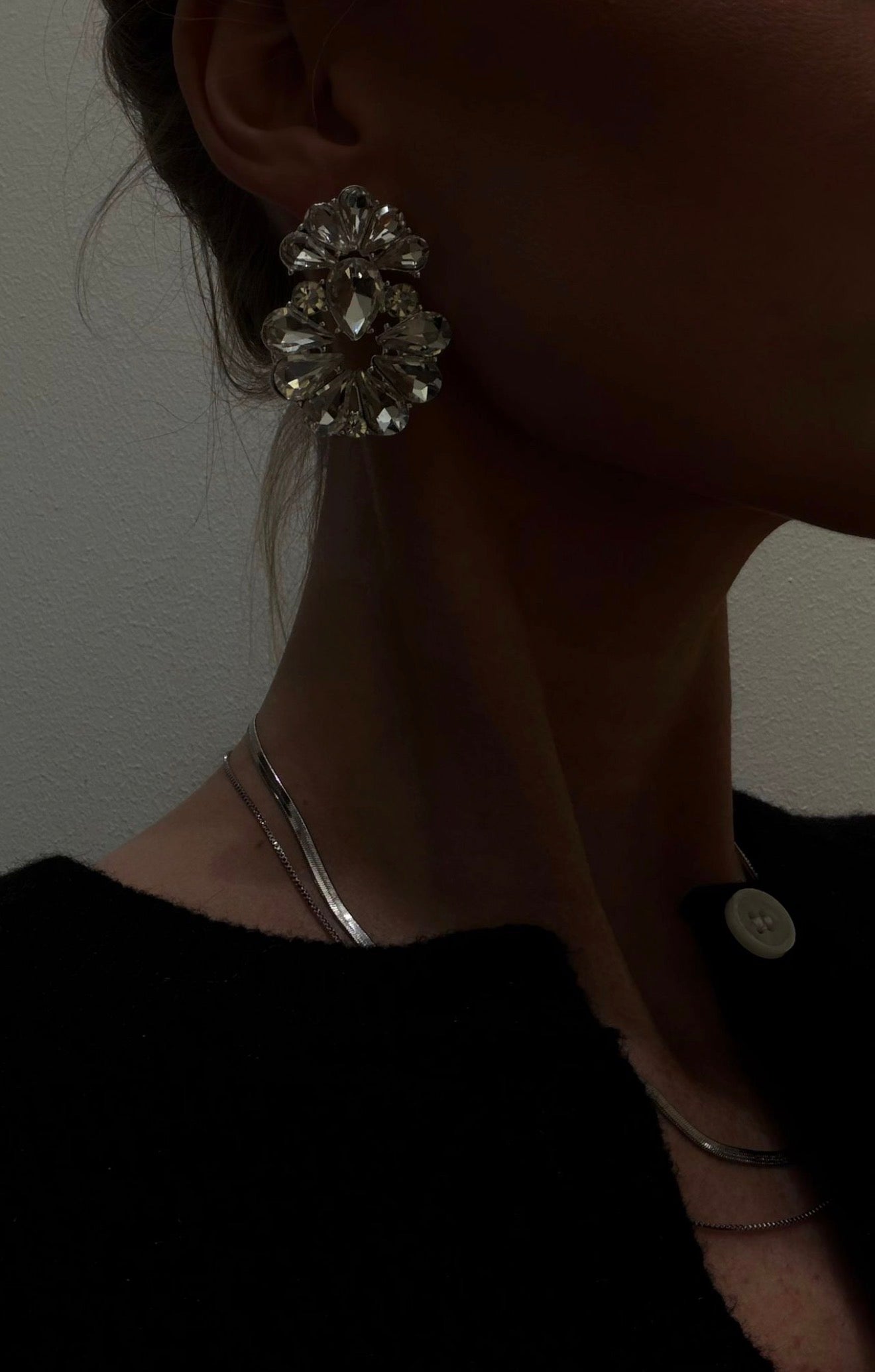 PCMELANY Earrings - Silver Colour